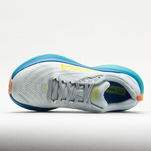 HOKA Bondi 8 Men’s Ice Flow/Bit of Blue - Image 3