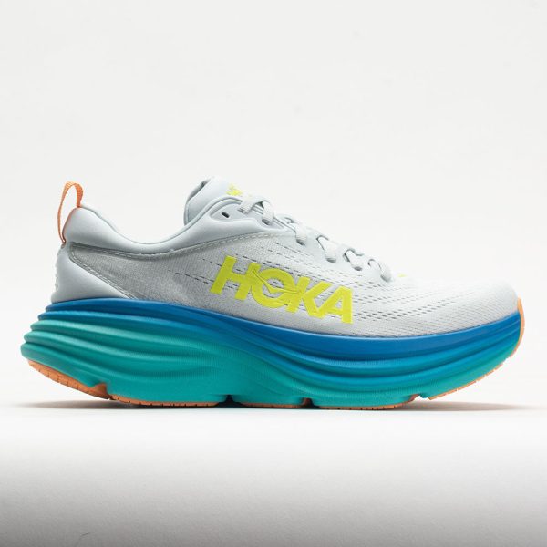 HOKA Bondi 8 Men’s Ice Flow/Bit of Blue