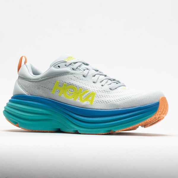 HOKA Bondi 8 Men’s Ice Flow/Bit of Blue - Image 5