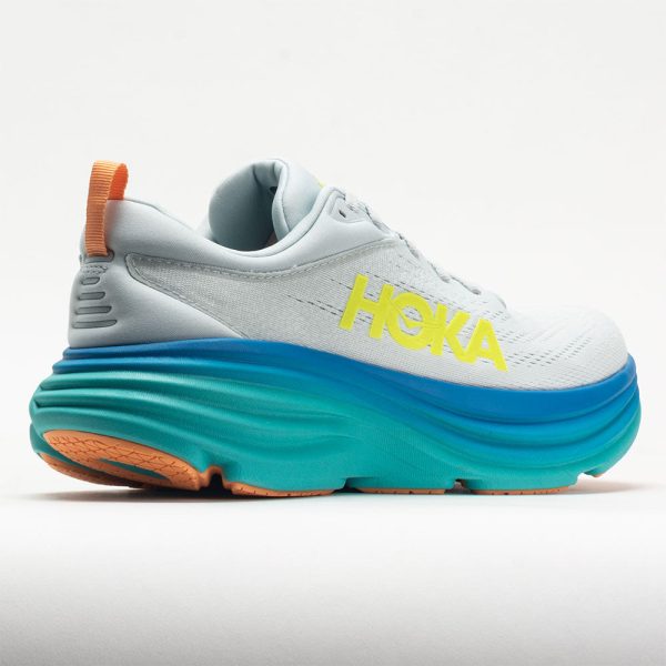 HOKA Bondi 8 Men’s Ice Flow/Bit of Blue - Image 6