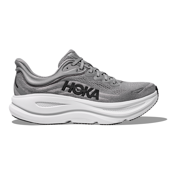 Hoka Men's Bondi 9 Galactic Grey - Stellar Grey