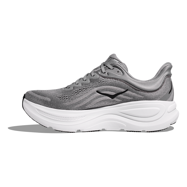 Hoka Men's Bondi 9 Galactic Grey - Stellar Grey - Image 2