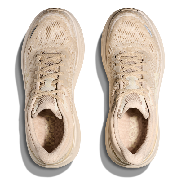 Hoka Men's Bondi 9 Oatmeal - Oat Milk - Image 3