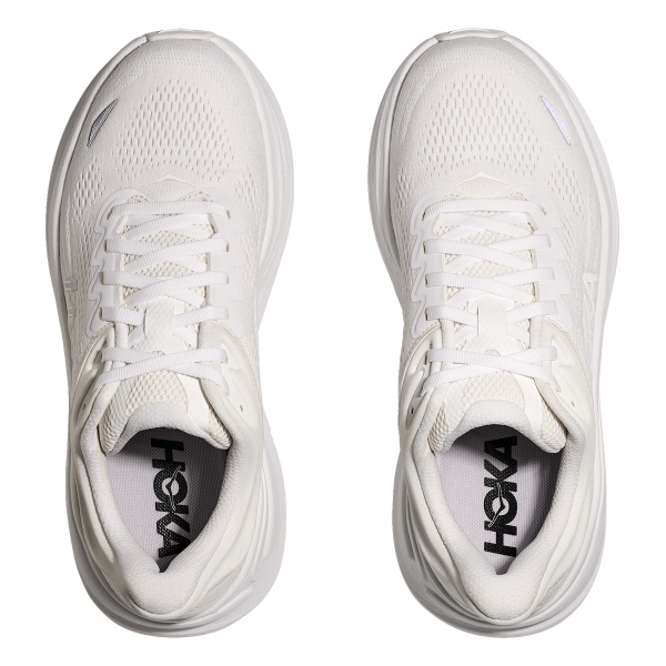 Hoka Women's Bondi 9 White - White - Image 3