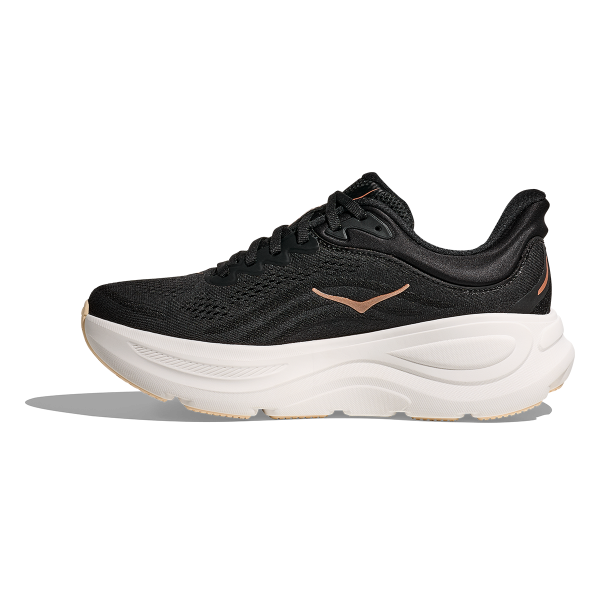 Hoka Women's Bondi 9 Black - Rose Gold - Image 2