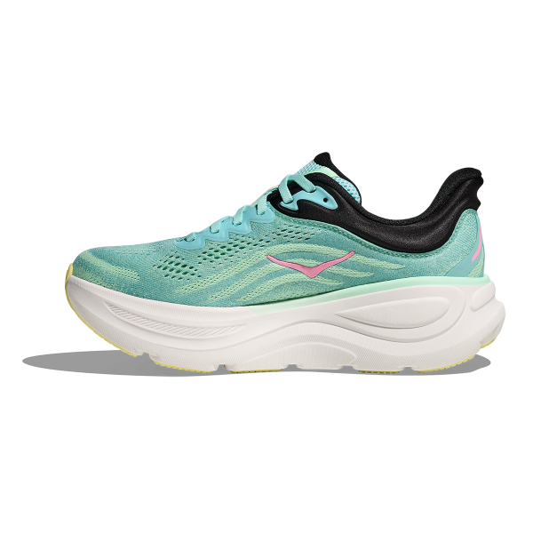 Hoka Women's Bondi 9 Blue Spark - Mint Fluorite - Image 2