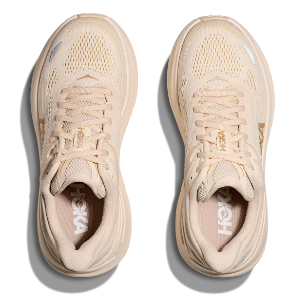 Hoka Women's Bondi 9 Vanilla - Birch - Image 3